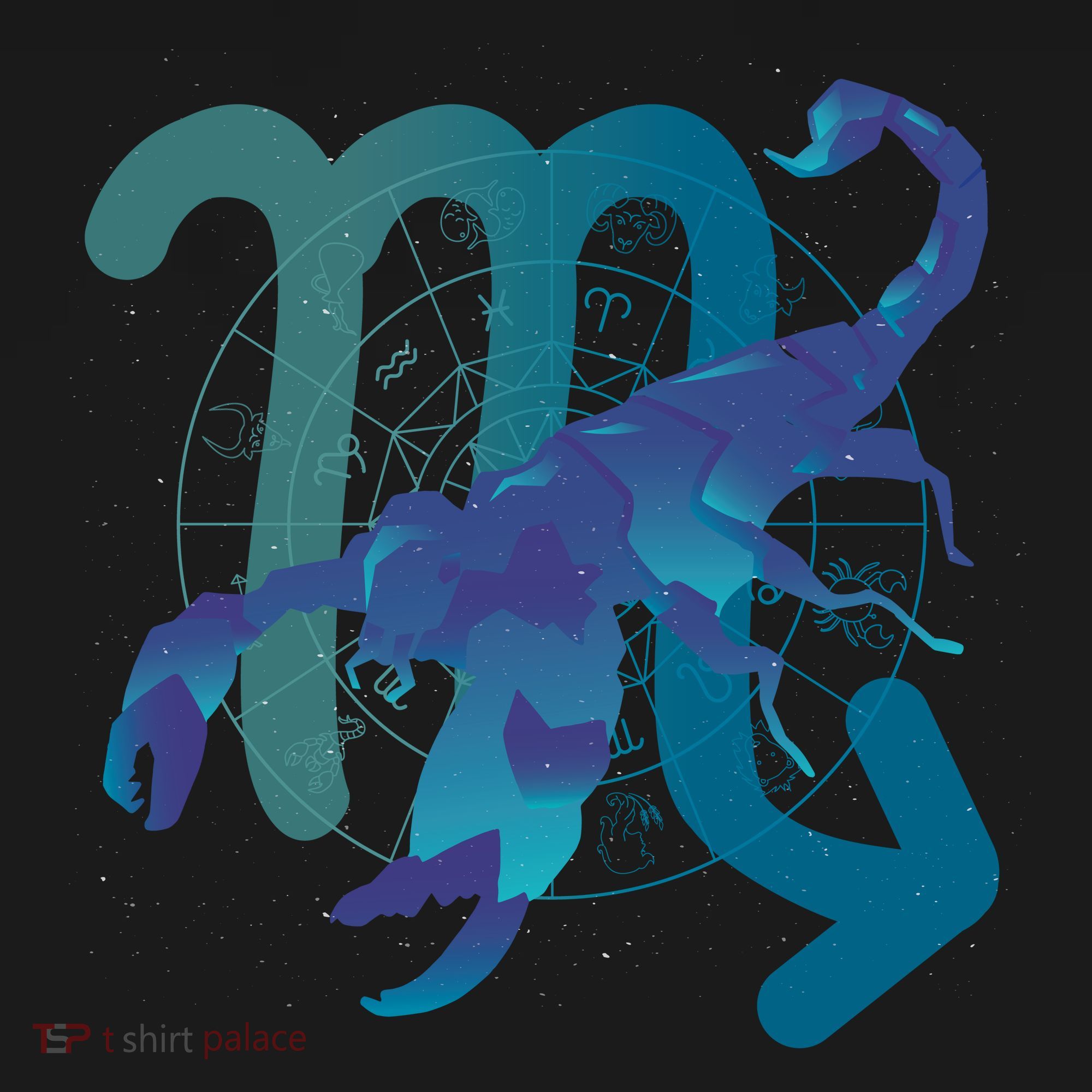 Scorpio Zodiac Symbol Backpack