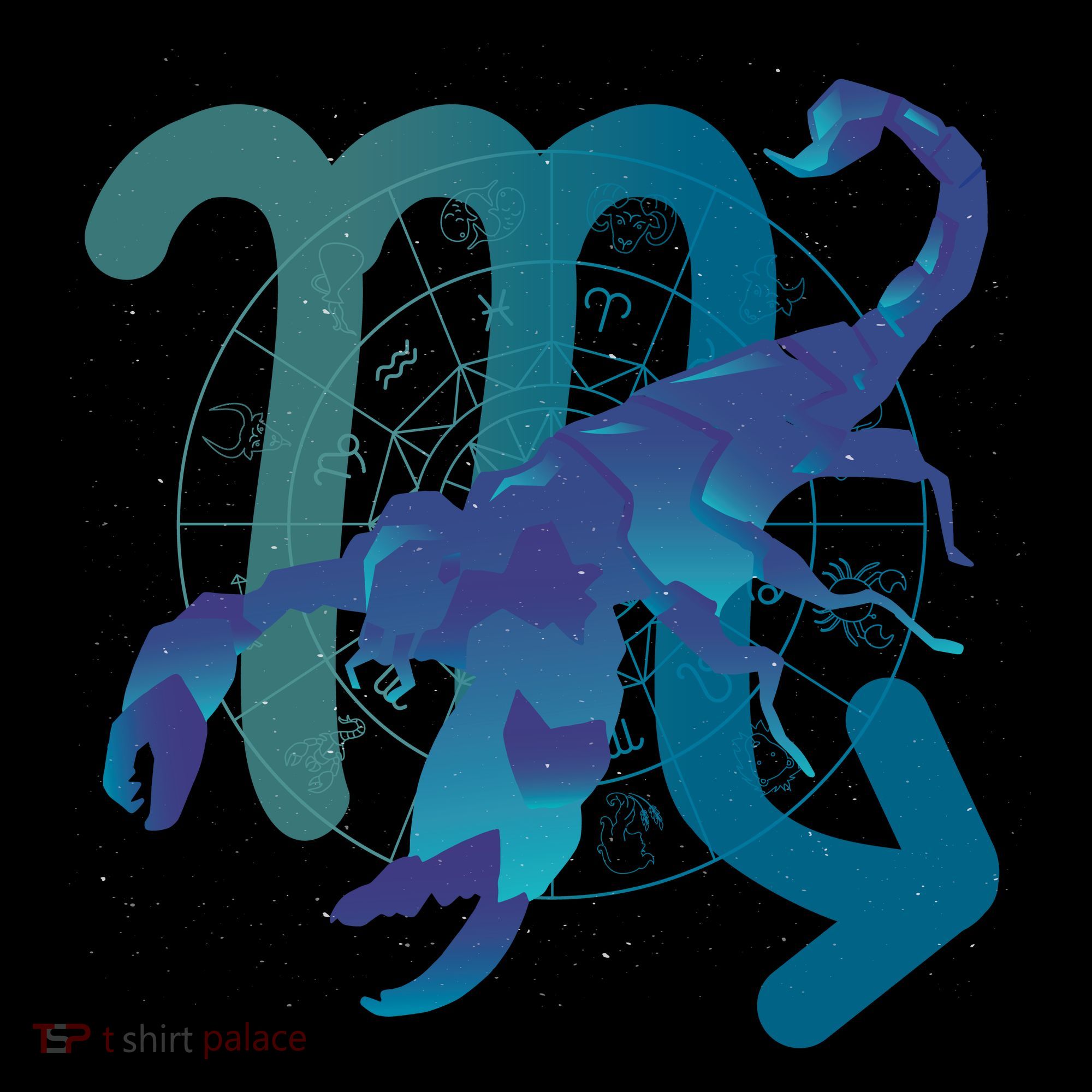 Scorpio Zodiac Symbol Toddler Hoodie