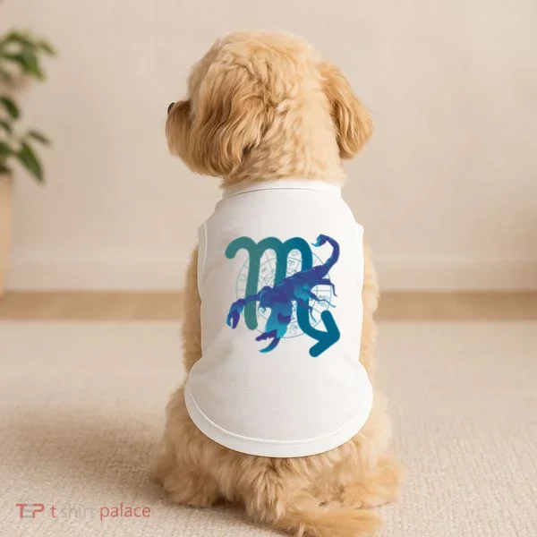 Scorpio Zodiac Symbol Doggie Tank