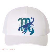 Scorpio Zodiac Symbol Yupoong Adult 5-Panel Trucker Hat thumb 0