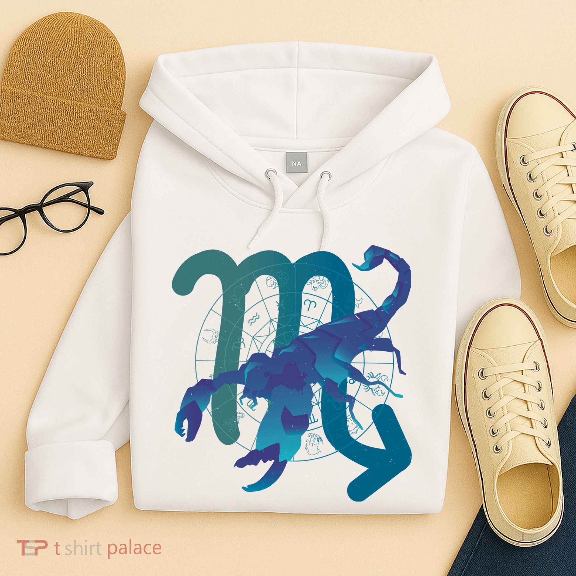 Scorpio Zodiac Symbol Hoodie