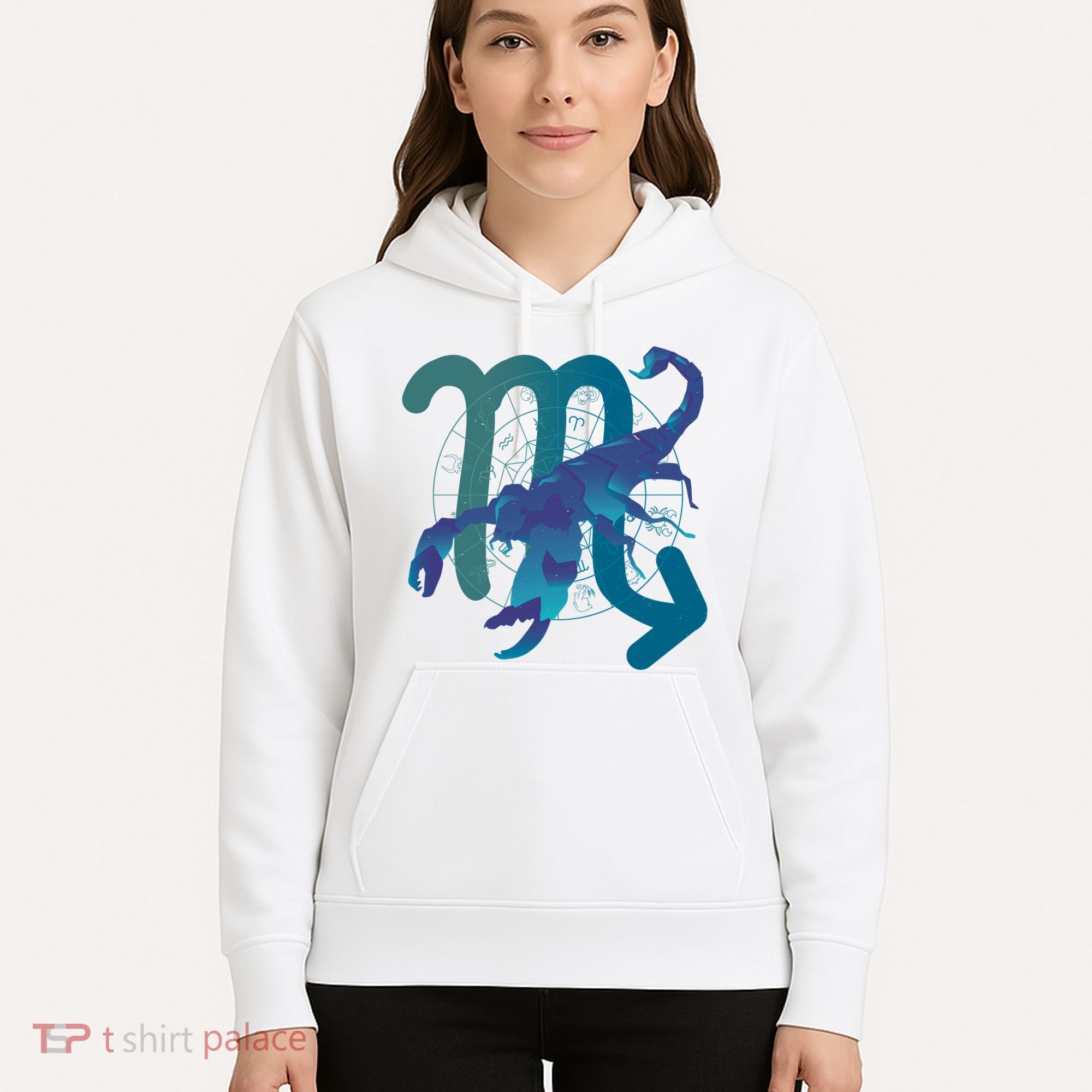 Scorpio Zodiac Symbol Hoodie