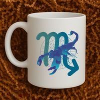 Scorpio Zodiac Symbol Coffee Mug thumb 2