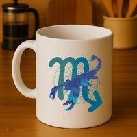 Scorpio Zodiac Symbol Coffee Mug thumb 4