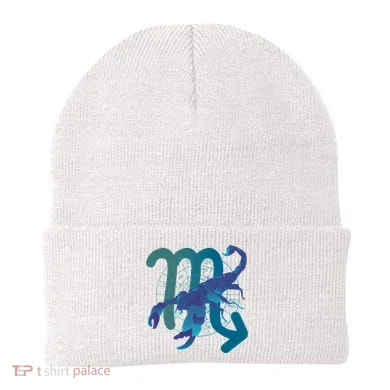 Scorpio Zodiac Symbol Beanie