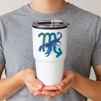 Scorpio Zodiac Symbol Tumbler thumb 2