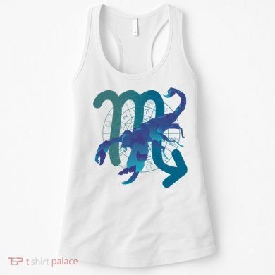 Scorpio Zodiac Symbol Women's Tank Top