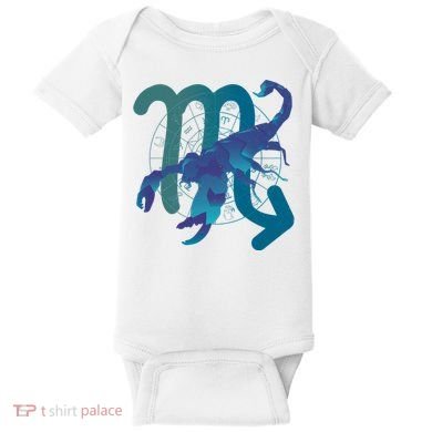Scorpio Zodiac Symbol Baby Bodysuit