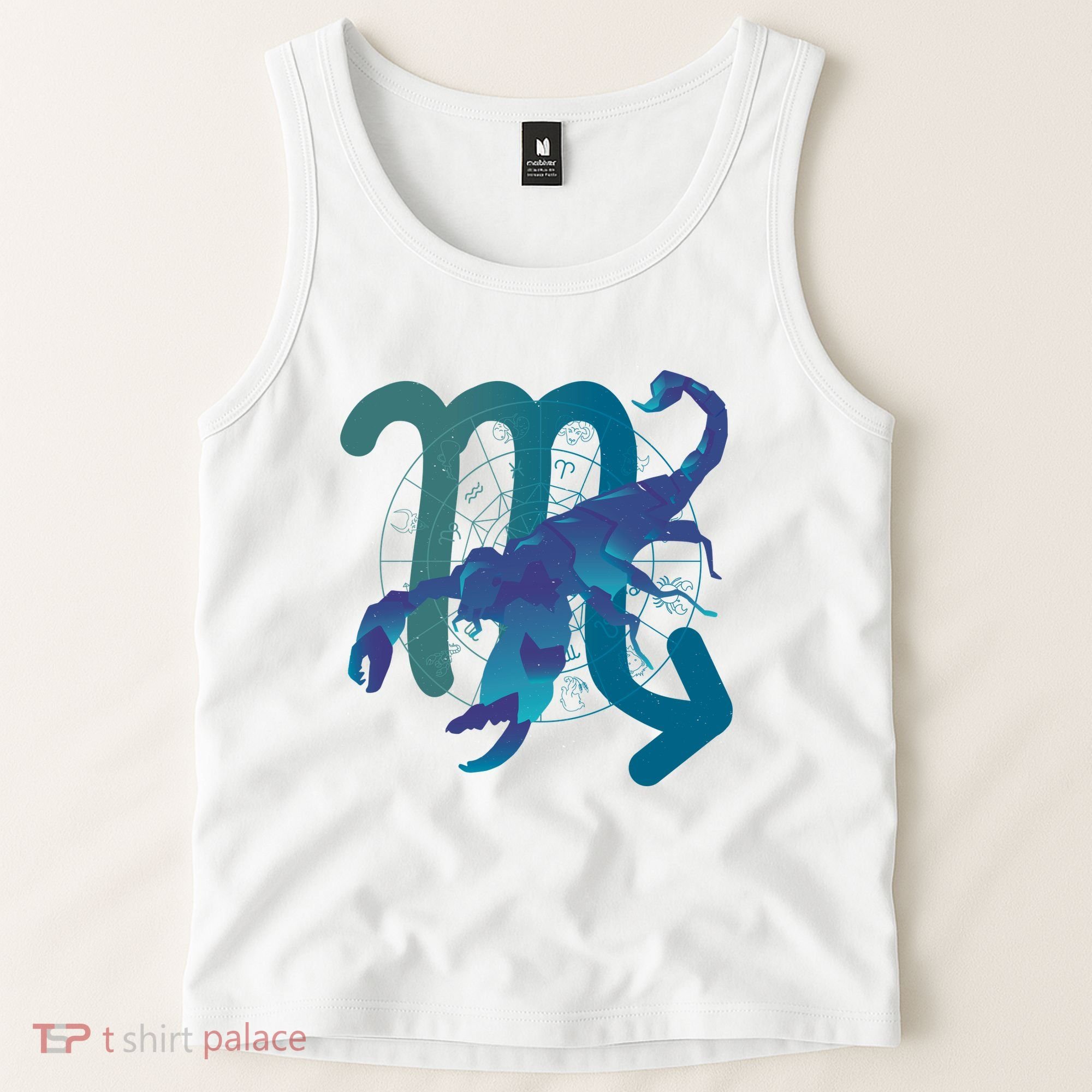 Scorpio Zodiac Symbol Tank Top
