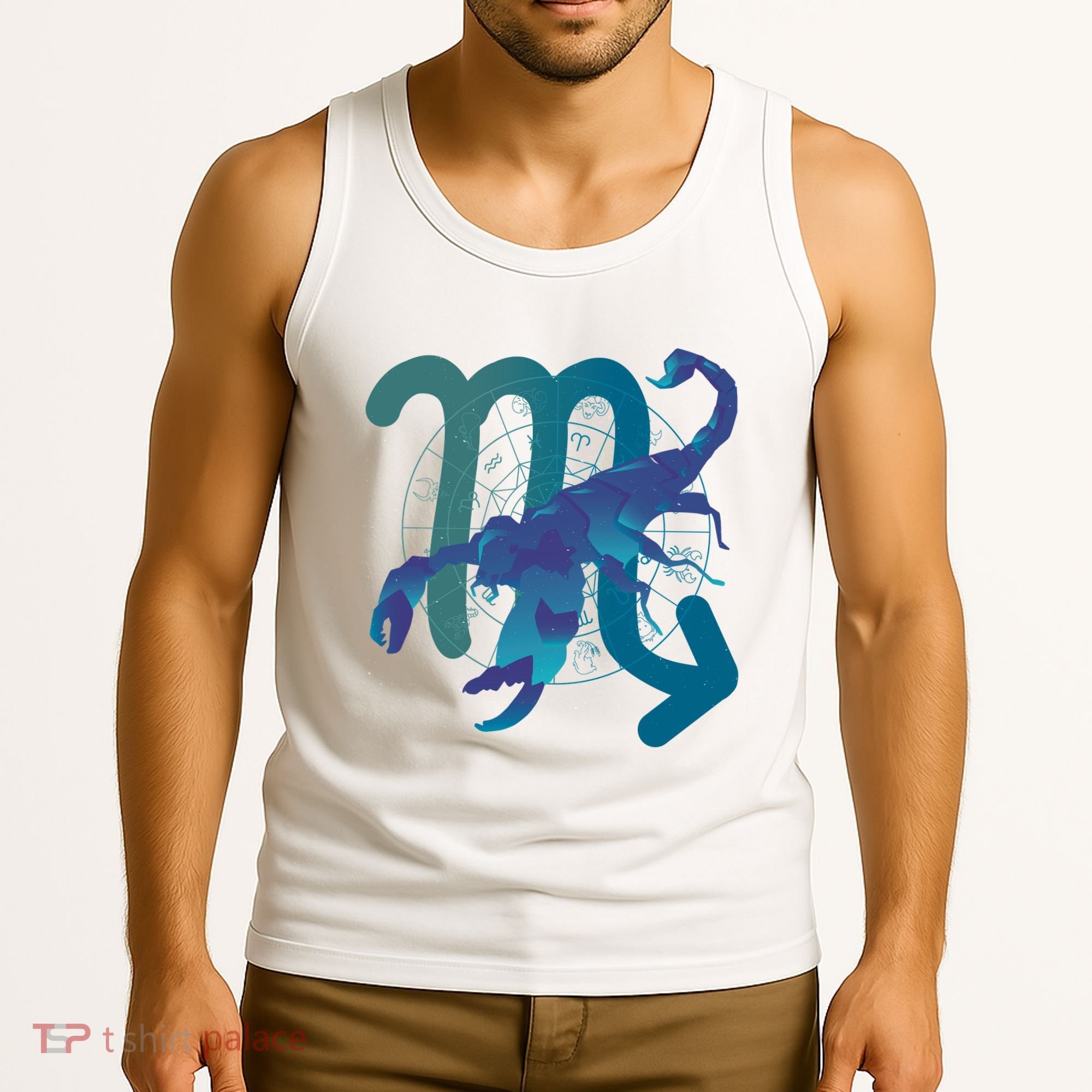 Scorpio Zodiac Symbol Tank Top