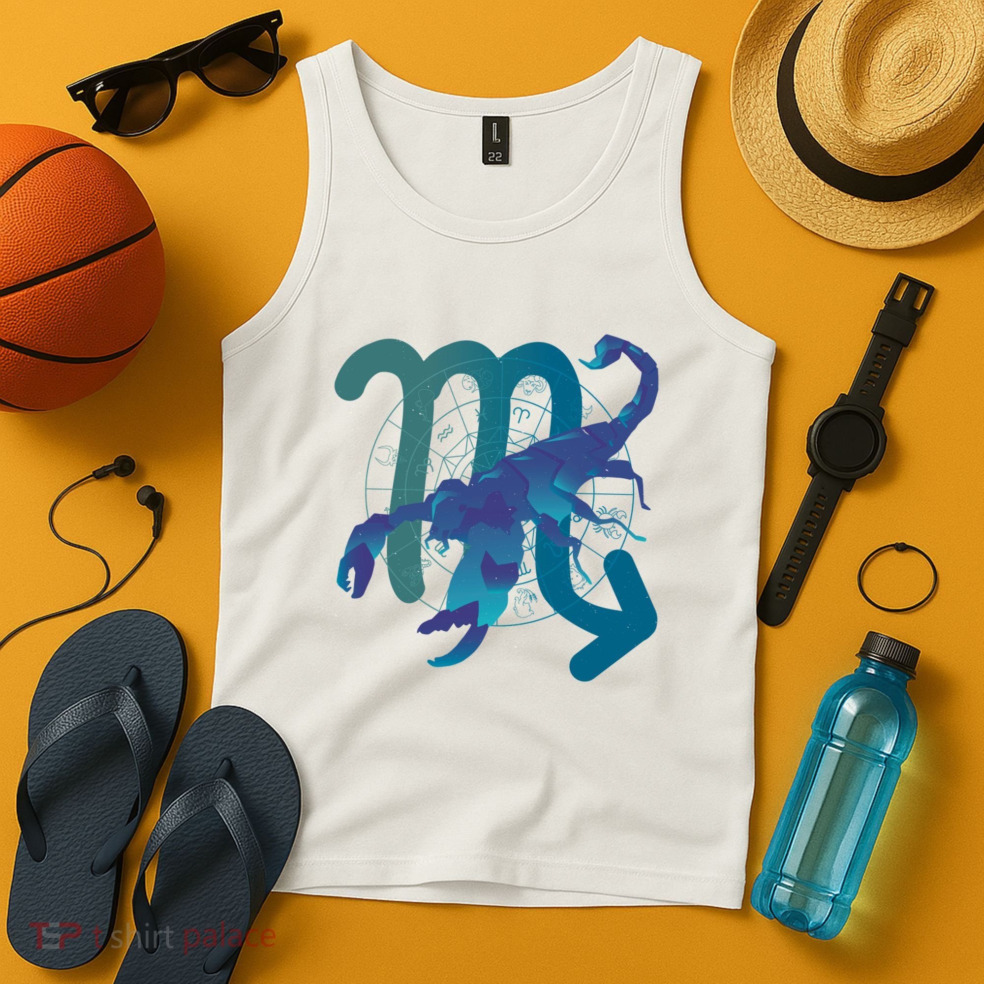 Scorpio Zodiac Symbol Tank Top