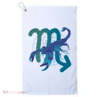 Scorpio Zodiac Symbol Golf Towel thumb 0