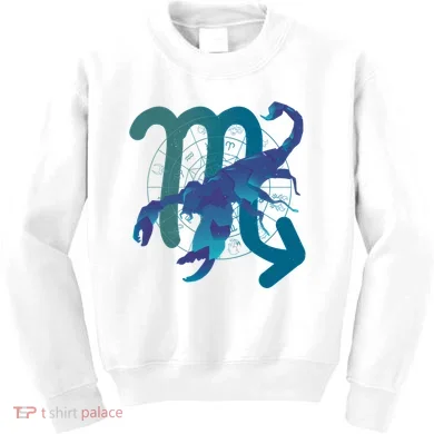 Scorpio Zodiac Symbol Kids Sweatshirt