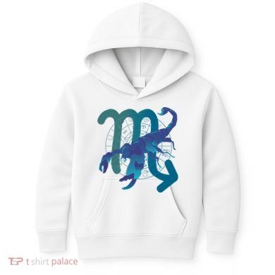 Scorpio Zodiac Symbol Kids Hoodie