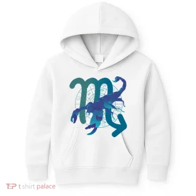 Scorpio Zodiac Symbol Kids Hoodie