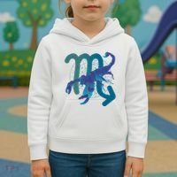 Scorpio Zodiac Symbol Kids Hoodie thumb 3