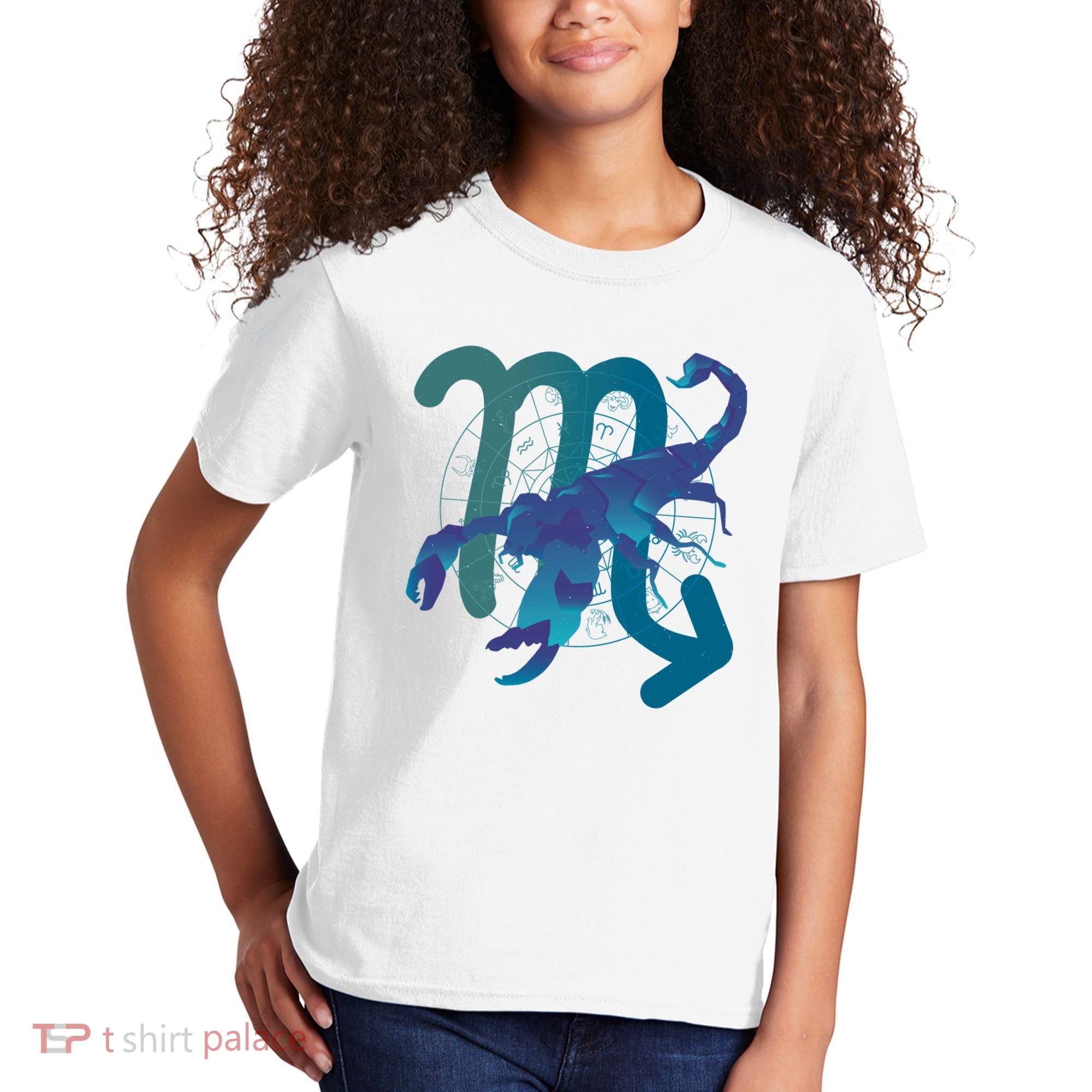 Scorpio Zodiac Symbol Kids T-Shirt