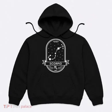 Scorpio Zodiac Symbol Design Hoodie