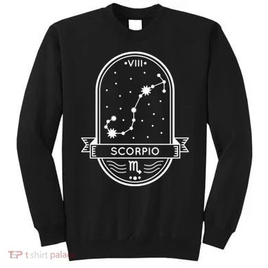 Scorpio Zodiac Symbol Design Sweatshirt