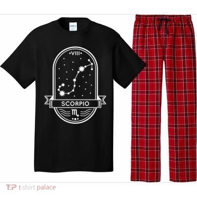 Scorpio Zodiac Symbol Design Pajama Set