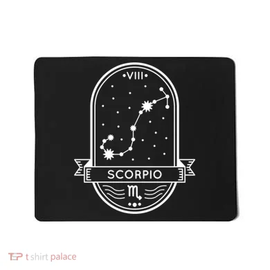 Scorpio Zodiac Symbol Design Mousepad