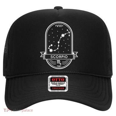 Scorpio Zodiac Symbol Design Hat