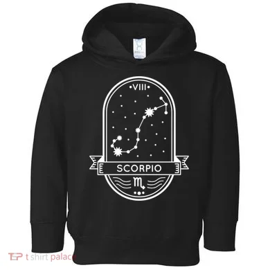 Scorpio Zodiac Symbol Design Toddler Hoodie