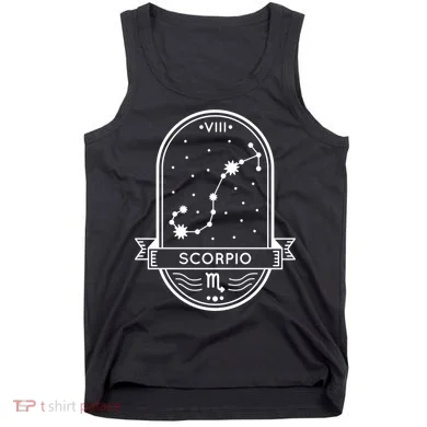Scorpio Zodiac Symbol Design Tank Top