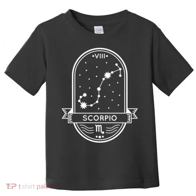 Scorpio Zodiac Symbol Design Toddler T-Shirt