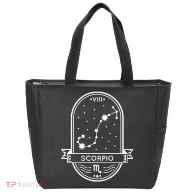 Scorpio Zodiac Symbol Design Tote Bag