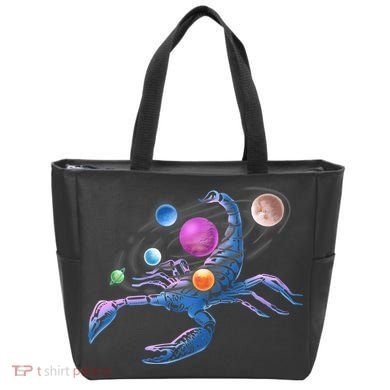 Scorpion Universe Tote Bag