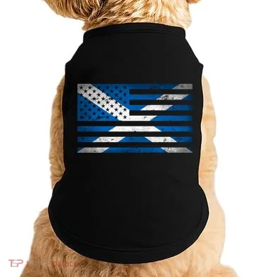 Scottish American Flag Doggie Tank