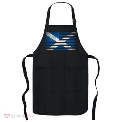 Scottish American Flag Apron