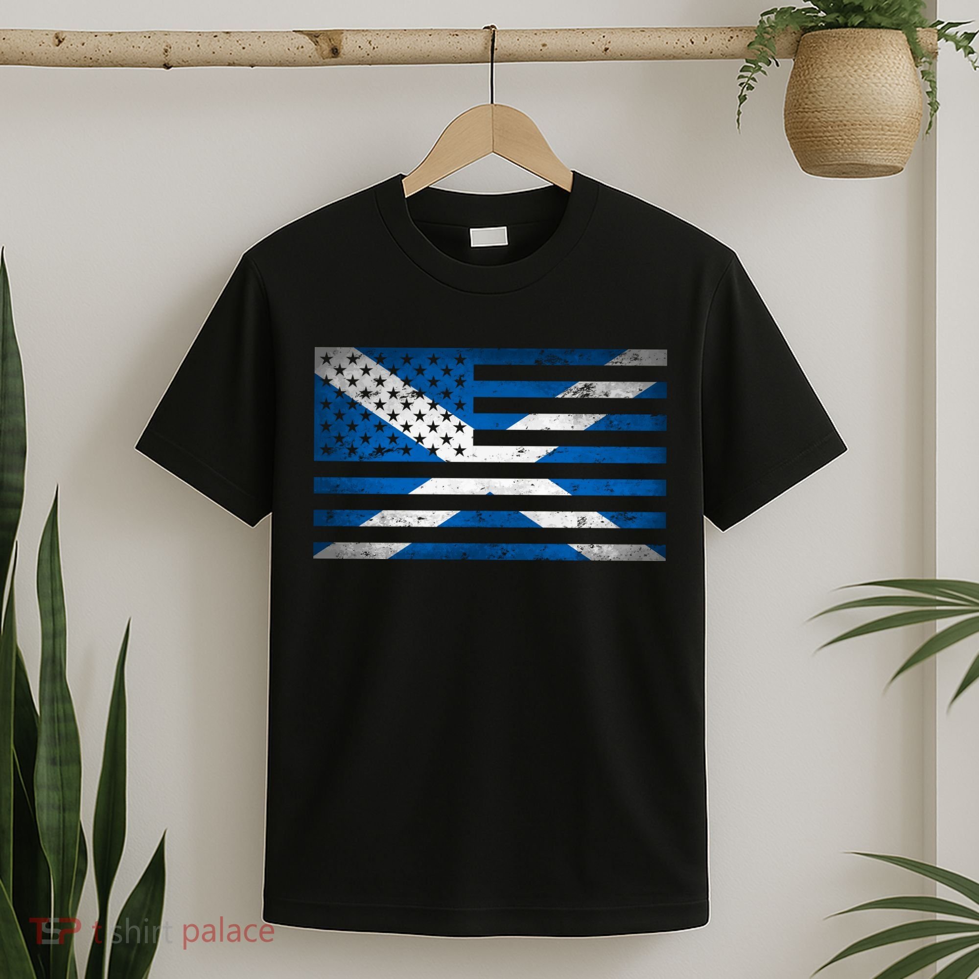 Scottish American Flag T-Shirt