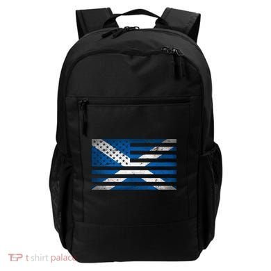 Scottish American Flag Backpack