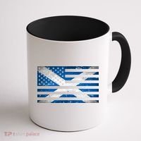 Scottish American Flag Coffee Mug thumb 1