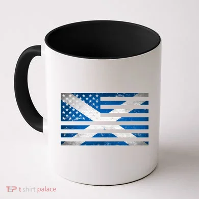 Scottish American Flag Coffee Mug