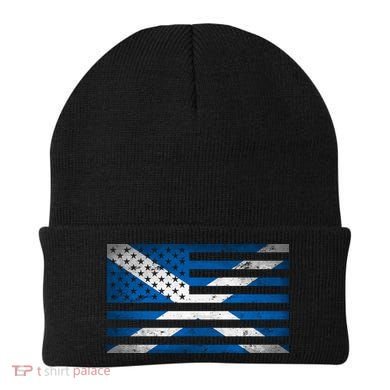Scottish American Flag Beanie