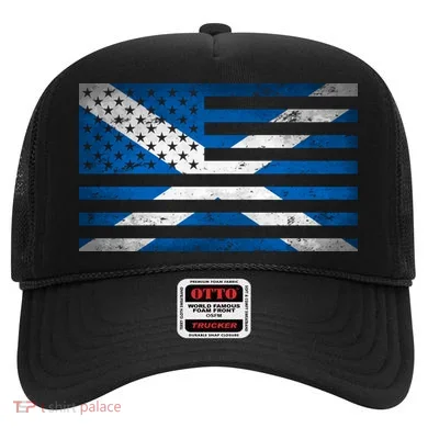 Scottish American Flag Hat