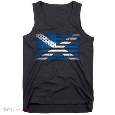 Scottish American Flag Tank Top