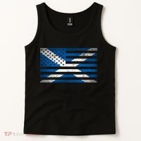 Scottish American Flag Tank Top thumb 2