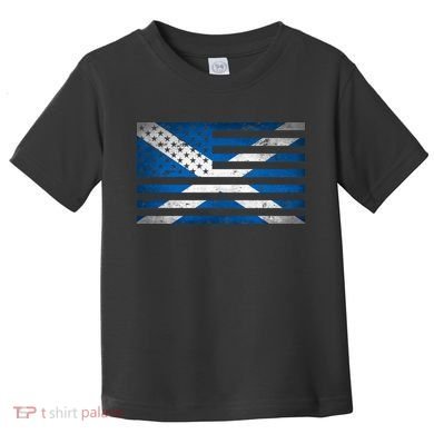 Scottish American Flag Toddler T-Shirt