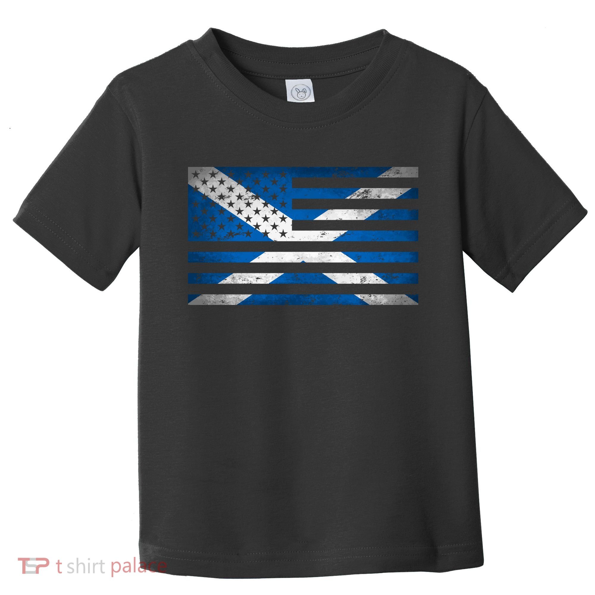 Scottish American Flag Toddler T-Shirt