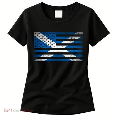 Scottish American Flag Women's T-Shirt