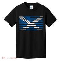Scottish American Flag Kids T-Shirt thumb 0