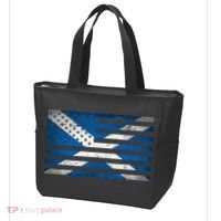 Scottish American Flag Tote Bag thumb 3