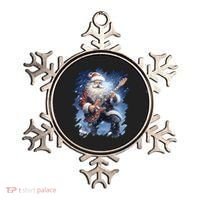 Santa Claus Playing Guitar Ornament thumb 0