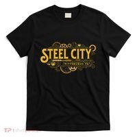 Steel City Pittsburgh Pennsylvania 412 Home Retro T-Shirt thumb 0