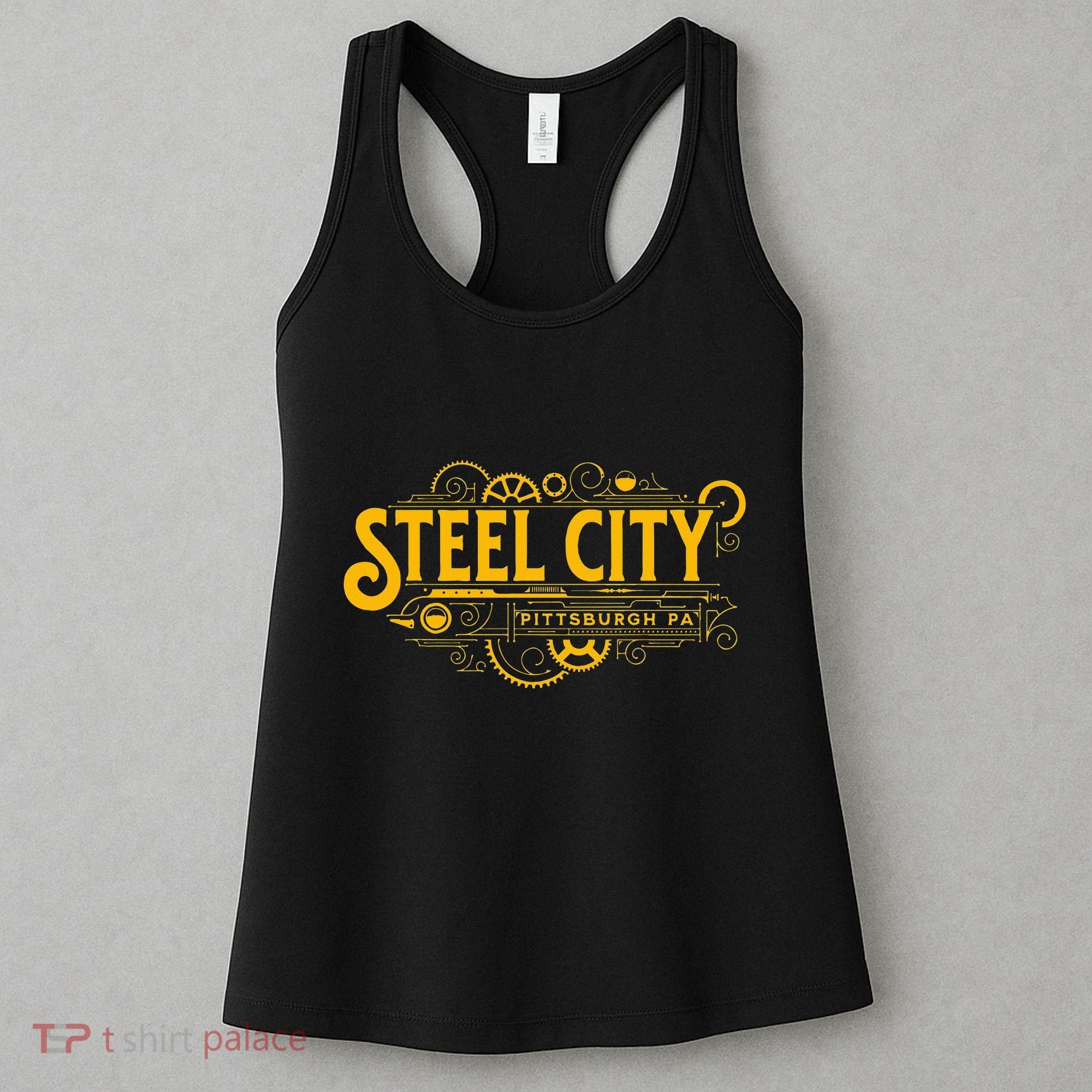 Steel City Pittsburgh Pennsylvania 412 Home Retro Women's Tank Top