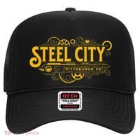 Steel City Pittsburgh Pennsylvania 412 Home Retro Hat thumb 0